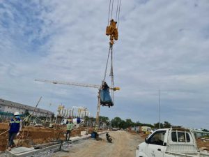 Cho thuê máy bẻ đai sắt tự động tại công trường