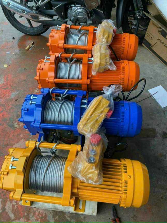 cho thuê máy tời điện