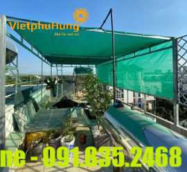 lưới che nắng công trình