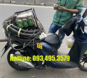 dây đầm dùi bê tông biến tần phi 40mm